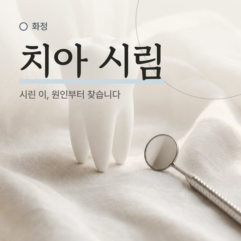 엑스레이와 치아 모형을 보며 상담하는 장면