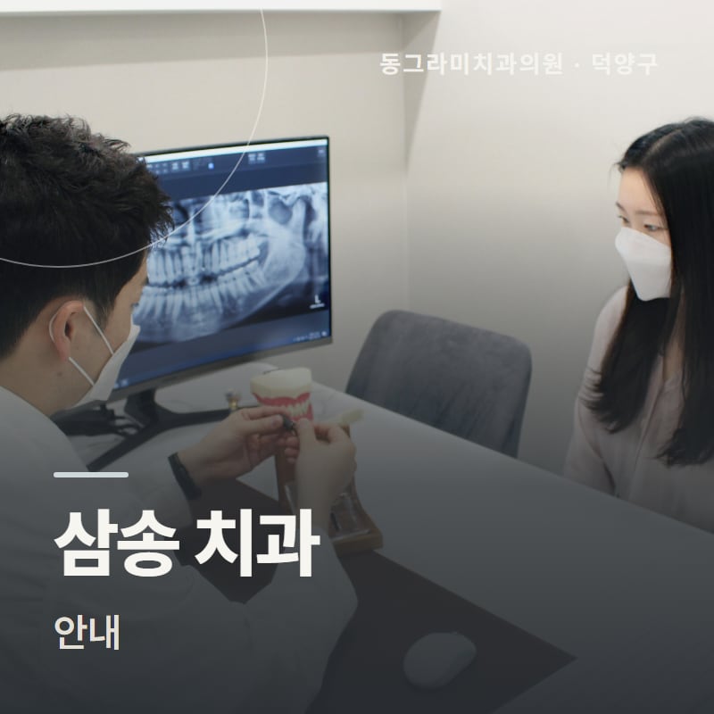삼송 치과 안내